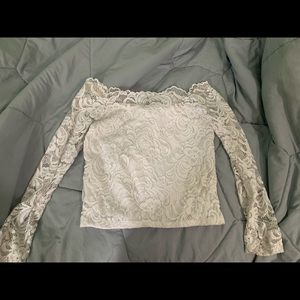 Long sleeve blouse size Large